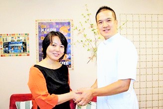 杉田かおるさんと院長