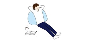 くつろぐ