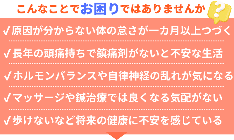 50代が感じる健康の悩み