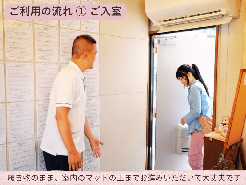 ご利用の流れ (1)